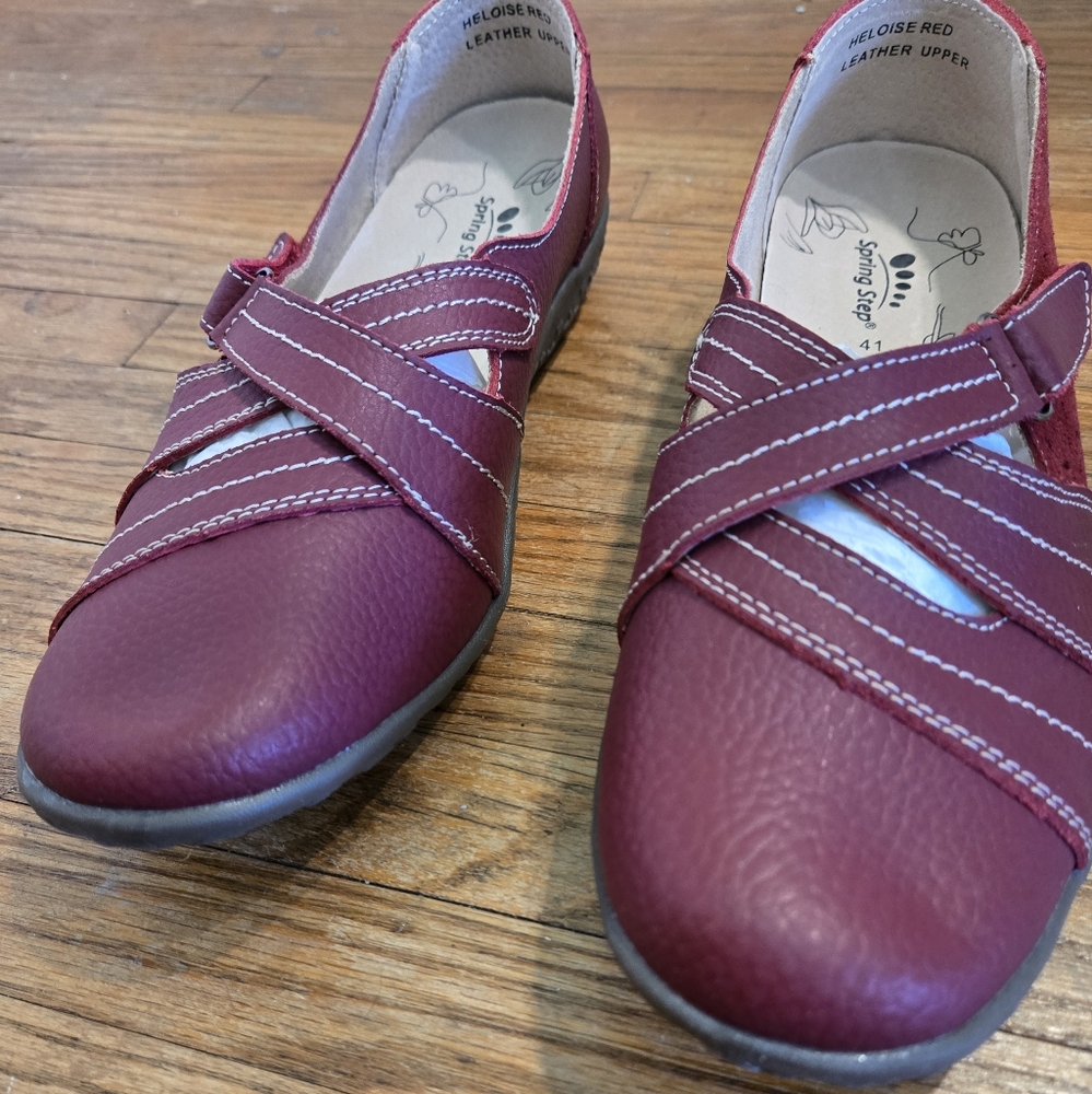 Spring Step Leather Shoes Size 9.5 - Picture 2 of 7